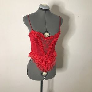 Red vintage top